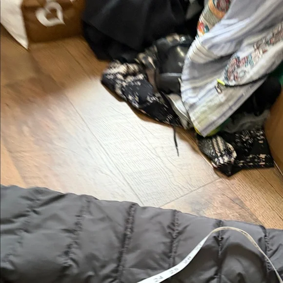 The North Face Black Puffer Jacket with Pink Lining - Picture 8 of 15